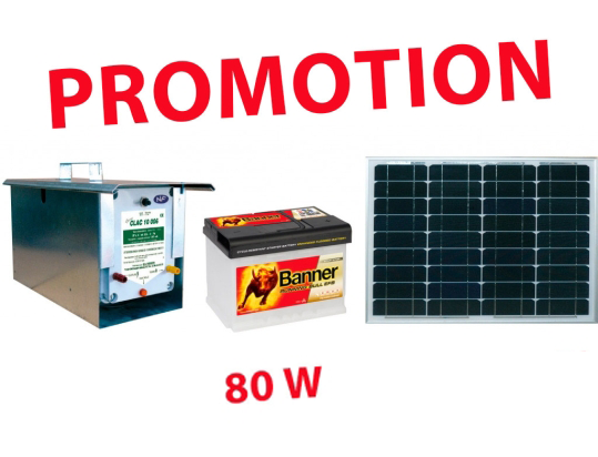981 - PROMOTION  ! Ensemble solaire 80 W